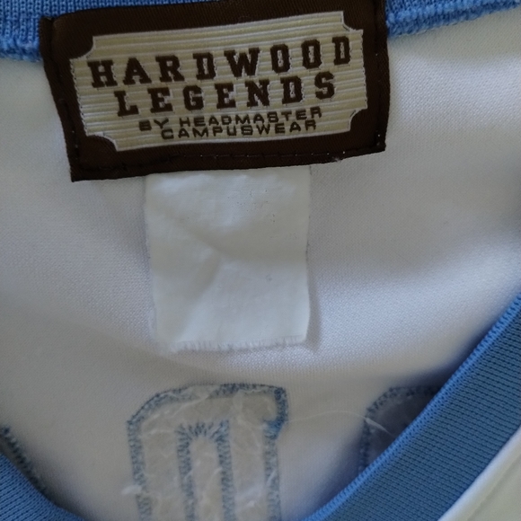 Michael Jordan North Carolina Hardwood Legends by Headmaster Jersey Mens Size XL - Picture 9 of 9